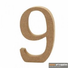 MDF Number 13cm - 9