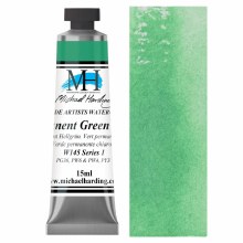 Michael Harding Watercolour 15ml - Permanent Green Light (145)