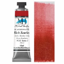 Michael Harding Watercolour 15ml - Rich Scarlet (212)