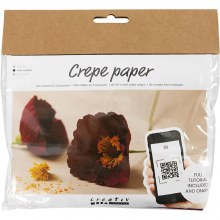 Mini Craft Kit Crepe Paper - Poppies