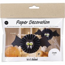 Mini Craft Kit Paper Decoration - Bats