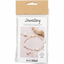 Additional picture of Mini Creative Jewel Kit - Pearl Bracelet & Necklace with Clasp