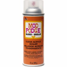 Mod Podge Clear Acrylic Sealer Gloss