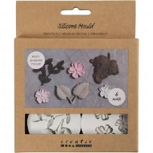 Mould Silicone - Leaves & Flowers