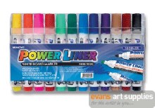 White Board Marker Set - 12 Colours