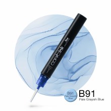Copic Ink B91 PaleGrayishBlue
