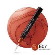 Copic Ink E07 Light Mahogany