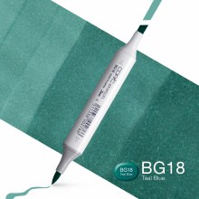 Copic Sketch BG18 Teal Blue