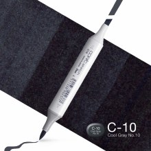 Copic Sketch C10 Cool Gray 10