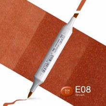 Copic Sketch E08 Brown