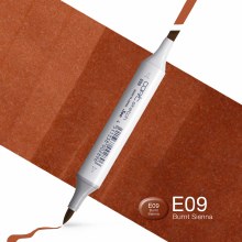 Copic Sketch E09 Burnt Sienna