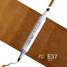 Copic Sketch E37 Sepia
