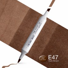 Copic Sketch E47 Dark Brown