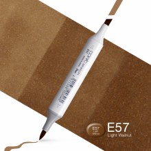 Copic Sketch E57 Light Walnut