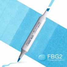 Copic Sketch FBG2 Fluorescent Dull Blue Green