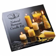 Natural Beeswax Candle Kit