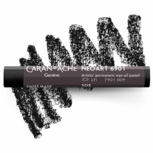 Neoart 6901 Wax Oil Pastel - Black 009 Neoart 6901 Wax Oil Pastel - Black 009