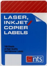 NTS Inkjet Labels 65 per sheet