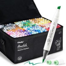 Ohuhu Honolulu Classic 320 Colour - Dual Tipped Alcohol Markers