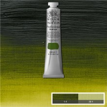 Winsor & Newton Professional Acrylic 200ml Permanent Sap Green