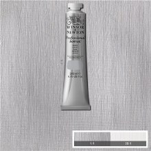 Winsor & Newton Professional Acrylic 200ml Silver