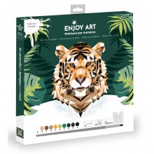 Paint by Numbers 30x30cm Tiger Paint by Numbers 30x30cm Tiger