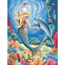 Paint By Numbers - Medium - Mermaid