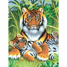 Paint By Numbers - Medium - Tiger