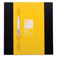 Talens | Pantone marker set 9x Yellow - *1 week extra lead time*