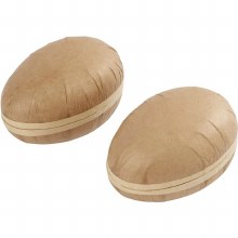 Papier Mache Eggs - 2 pack