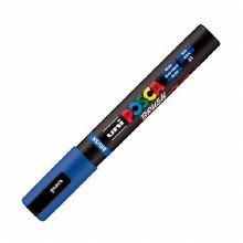Uni Posca PC-5BR Brush Tip - Blue
