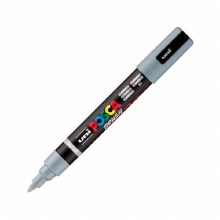 Uni Posca PC-5BR Brush Tip - Grey