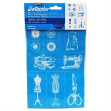 Pebeo Setacolour A5 Couture Stencil