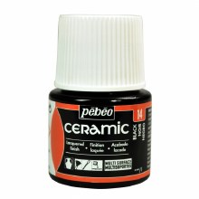 Pebeo Ceramic 45ml Black Pebeo Ceramic 45ml Black