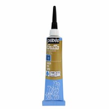 Pebeo Setasilk Water-Based Gutta - Gold 20ml Pebeo Setasilk Water-Based Gutta - Gold 20ml