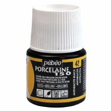 Pebeo Porcelaine 150 - Anthracite Black 45ml