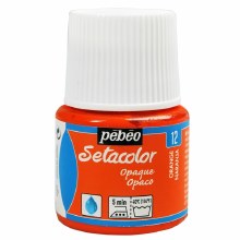 Pebeo Setacolor Opaque Matt - Orange 45ml Pebeo Setacolor Opaque Matt - Orange 45ml