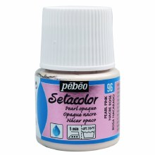 Pebeo Setacolor Opaque Pearl - Pink 45ml