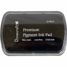 Dovecraft Pigment Ink Pad Jet Black