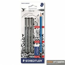 Staedtler Pigment Liner Black - drawing set Staedtler Pigment Liner Black - drawing set