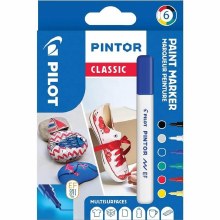 Pintor Extra Fine Tip Paint Marker Set 6 - Classic