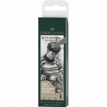Pitt Artist Pens Set Warm Grey IV 4s Pitt Artist Pens Set Warm Grey IV 4s