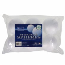 Polystyrene Sphere 8cm Icon 6s