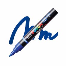 Uni Posca PC-5BR Brush Tip - Blue