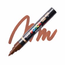 Uni Posca PC-5BR Brush Tip - Brown