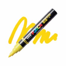 Uni Posca PC-5BR Brush Tip - Yellow
