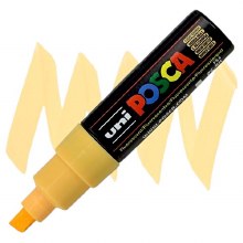 Uni Posca PC-8K - Fluo Light Orange - Chisel