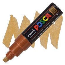 Uni Posca PC-8K - Bronze - Chisel