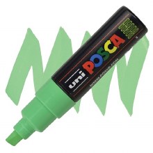 Uni Posca PC-8K - Light Green - Chisel