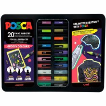 Posca Groovy Colour Tin 20